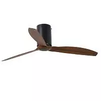 Потолочный вентилятор Faro Mini Tube Fan Wood Black