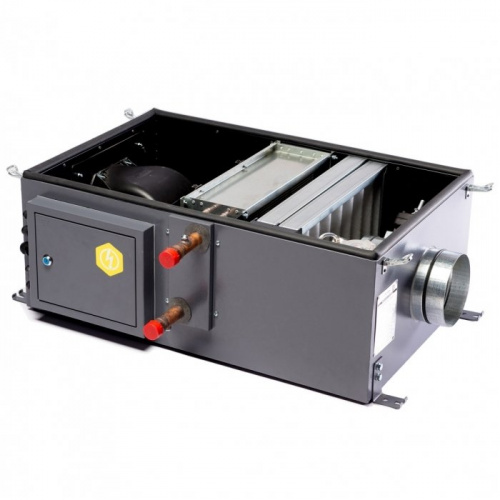 Приточная вентиляционная установка Minibox W-1050-1/24kW/G4 Zentec фото 2