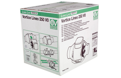 Промышленный вентилятор Vortice LINEO 250 V0 фото 15