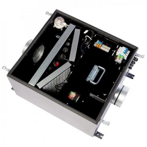 Приточная вентиляционная установка Minibox E-300-1/2.4kW/G4 GTC фото 4