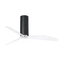 Потолочный вентилятор Faro Tube Fan Shiny Black