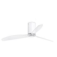 Потолочный вентилятор Faro Mini Tube Fan Shiny White