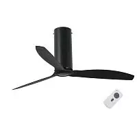 Потолочный вентилятор Faro Tube Fan Plain Black