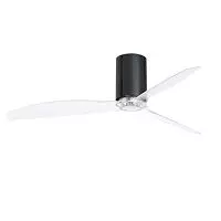 Потолочный вентилятор Faro Mini Tube Fan Shiny Black